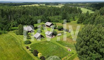 Neat rural homestead in Burtnieku parish